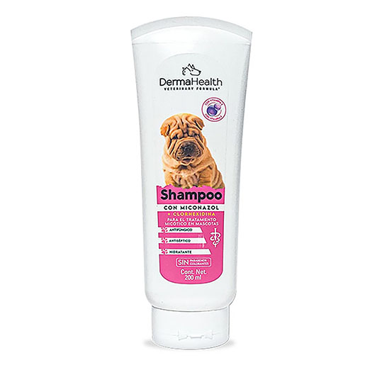 Shampoo para perros y gatos Dermahealth Advance Care 2 in 1 200ml